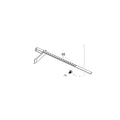  AEG 4931436322 Rail De Guidage Scie Circulaire KS66-2 (x1)