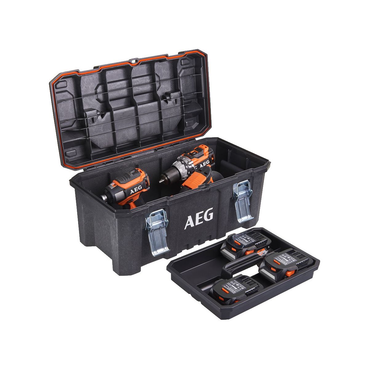  AEG AEG21TB Boite à Outils Compacte 21 Litres (4932471879)