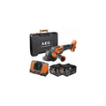  AEG BEWS18-125BLPX2-602C Meuleuse D'angle 125mm Brushless 2x6Ah HD (4935492638)