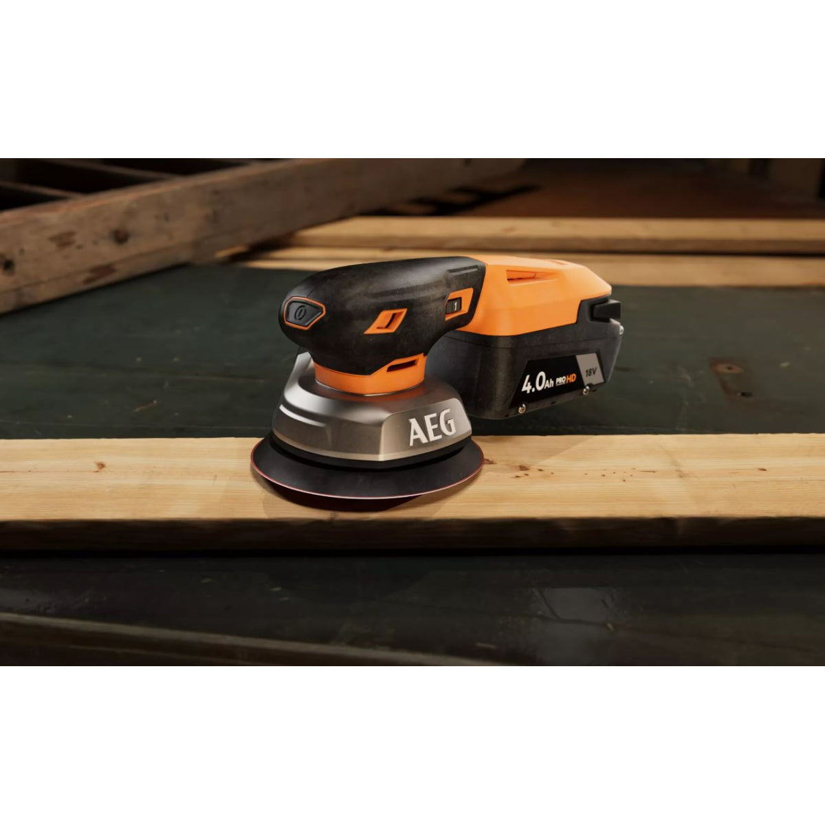  AEG BEX18SBL-125-0 Ponceuse Excentrique ø125mm Sans Fil 18V (4935498212)