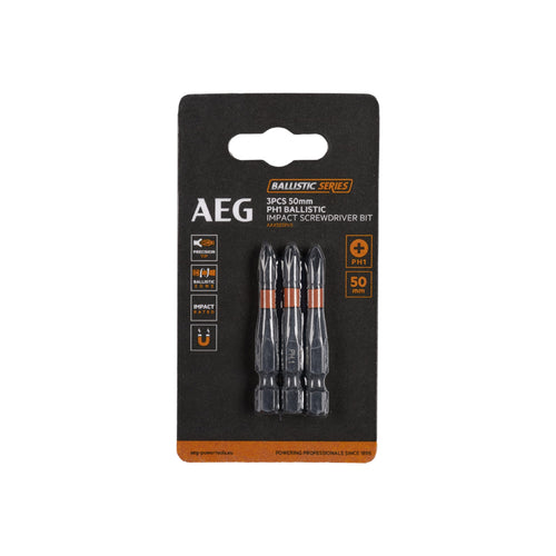  AEG Embouts De Vissage PH1 50mm Ballistic Series (4932479180)
