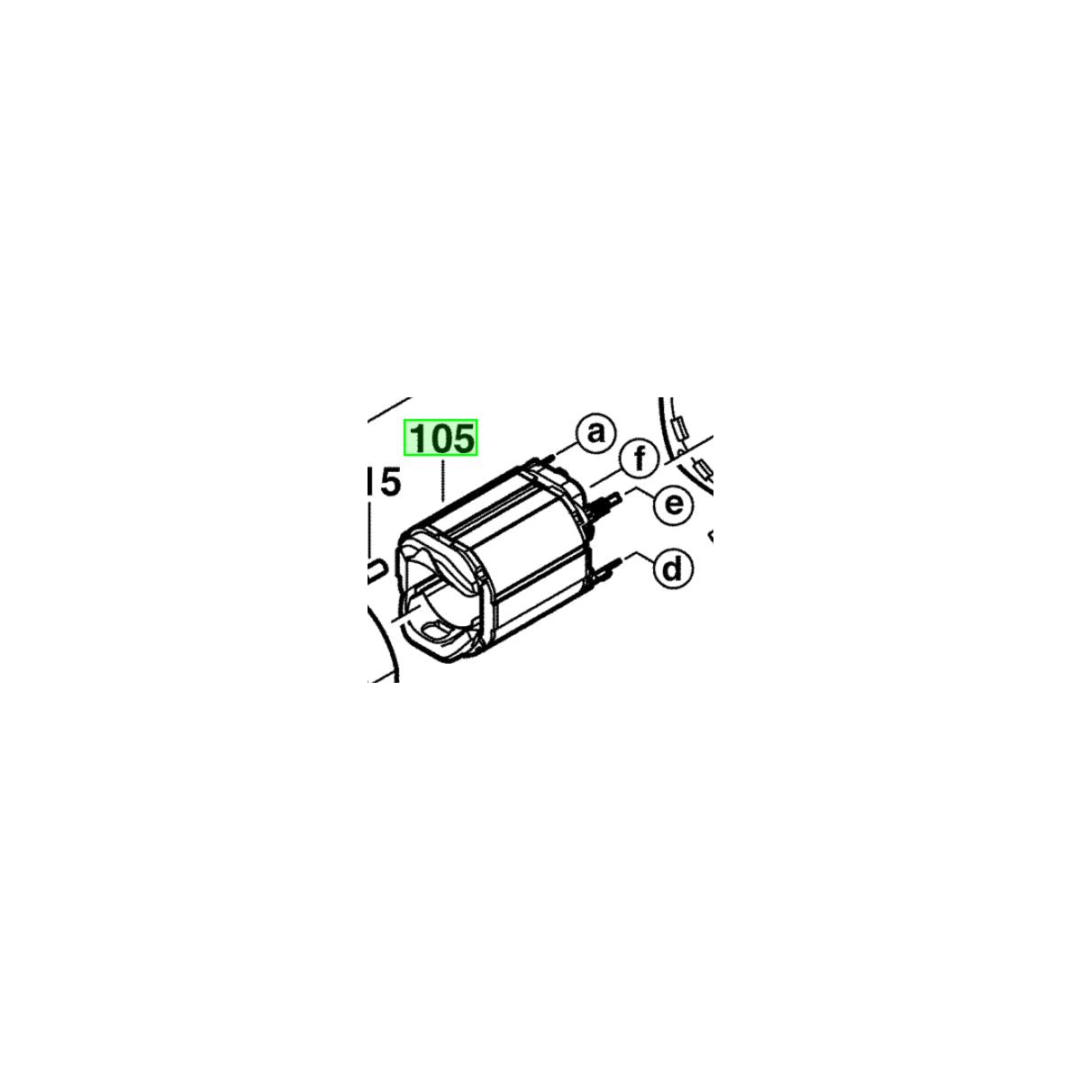  AEG Inducteur 230V Pour Scie Sauteuse STEP1200X, STEP1200BX, STEP1200XE (4931426186)
