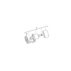  AEG Induit Moteur Complet Pour Perceuse BSB18CLI, BSB18C (4931441348)