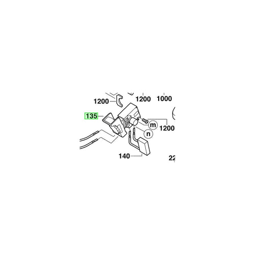  AEG Interrupteur Perceuse SB2E750R, SB2E720RX, SB2E720RXB, SB2E715R (4931380635)