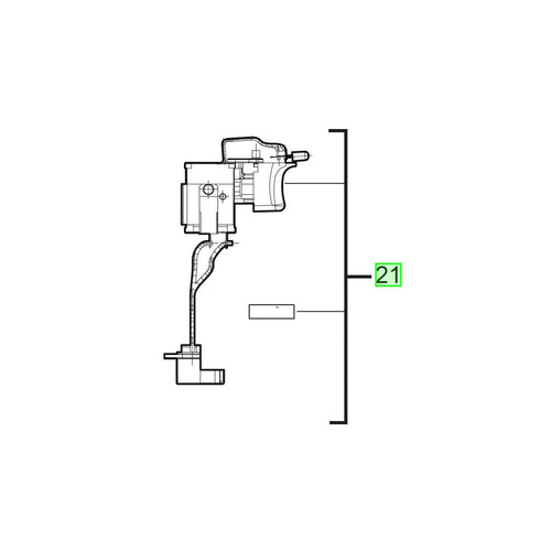  AEG Interrupteur Pour Perceuse BSB18C2XLI, BS18C2LI (4931465186)