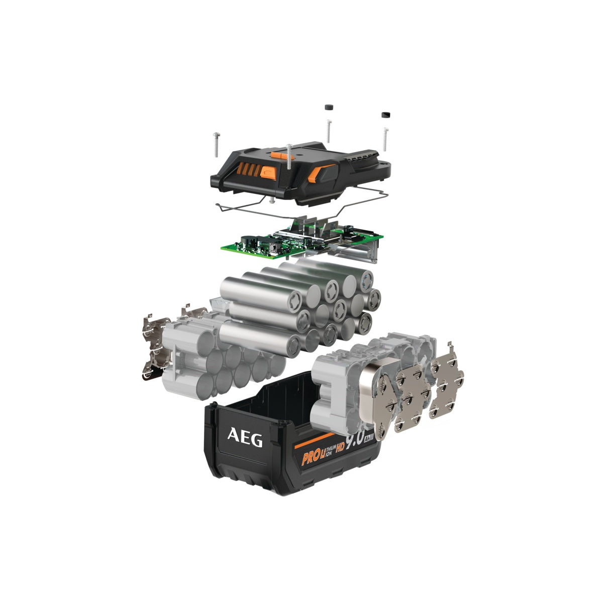  AEG L1850SHD Batterie 18V 5.0Ah Pro Lithium-Ion HD (4935478860)