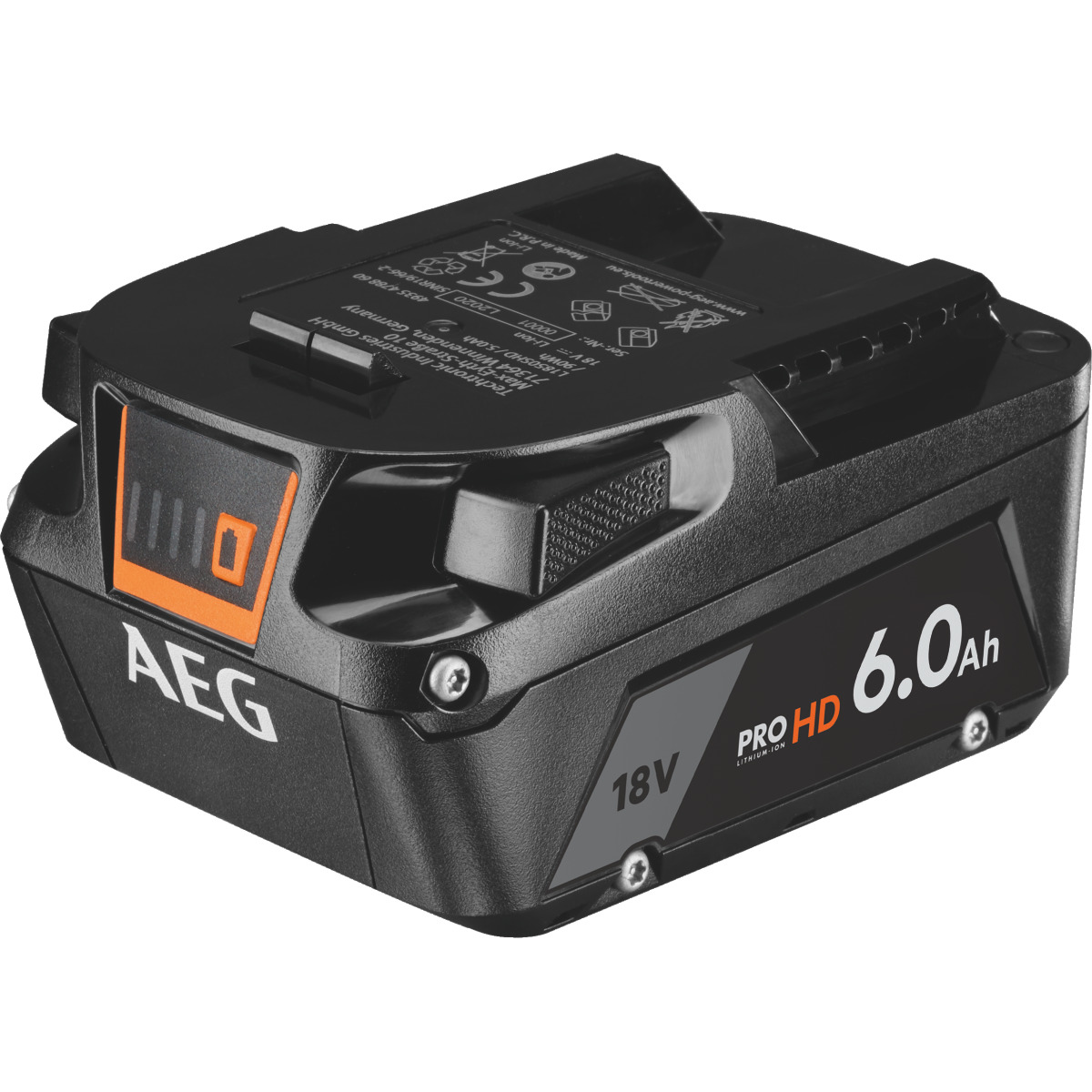  AEG L1860SHD Batterie 18V 6.0Ah Pro Lithium-Ion HD (4935480049)