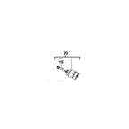  AEG Mandrin 1,5-13 Mm 1/16 - 1/2 Pour Perceuse à Percussion SB20-2E, SB22-2E (200170003)