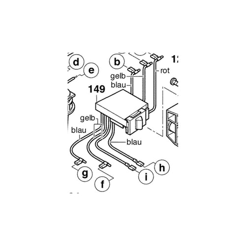  AEG Module électronique Pour Perforateur BH26LE, BH26LXE, PLH26E, PLH26XE, PLH26QEX (4931384663)