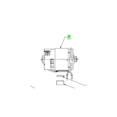  AEG Moteur 18V Pour Perceuse BS18G4 (4931479530)