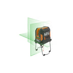  AEG Niveau Laser Croix Vert Avec Point D'aplomb CLG330-K (4935472255)
