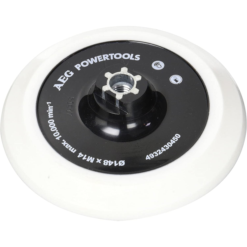  AEG Plateau De Polissage ø150mm Pour Broche M14 (4932430450)