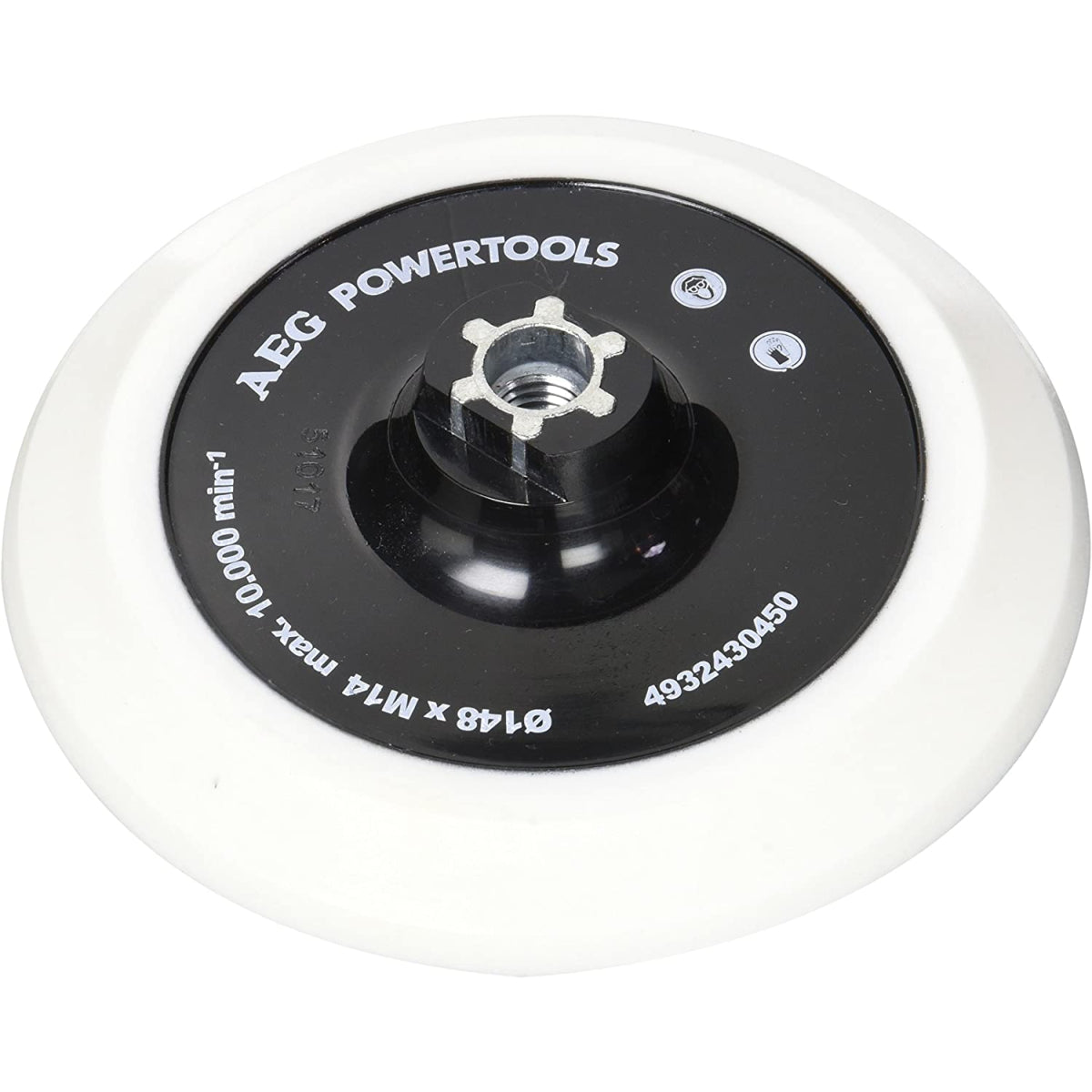  AEG Plateau De Polissage ø150mm Pour Broche M14 (4932430450)