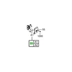  AEG Set De Charbons Pour Meuleuse WS22-230, WS22-180, WS24-230 (4931441104)