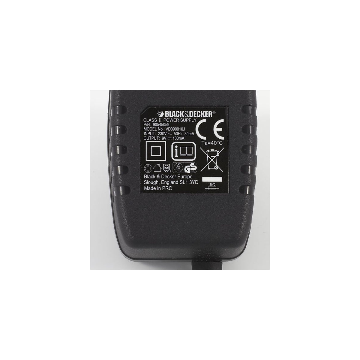  Black&Decker Chargeur 3.6V Li-Ion (90545059 - 90627876-01 - N559959)