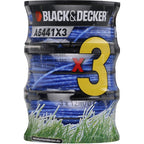  Black&Decker Lot De 3 Bobines A6441 Reflex Pour Coupe Bordure (A6441X3-XJ)