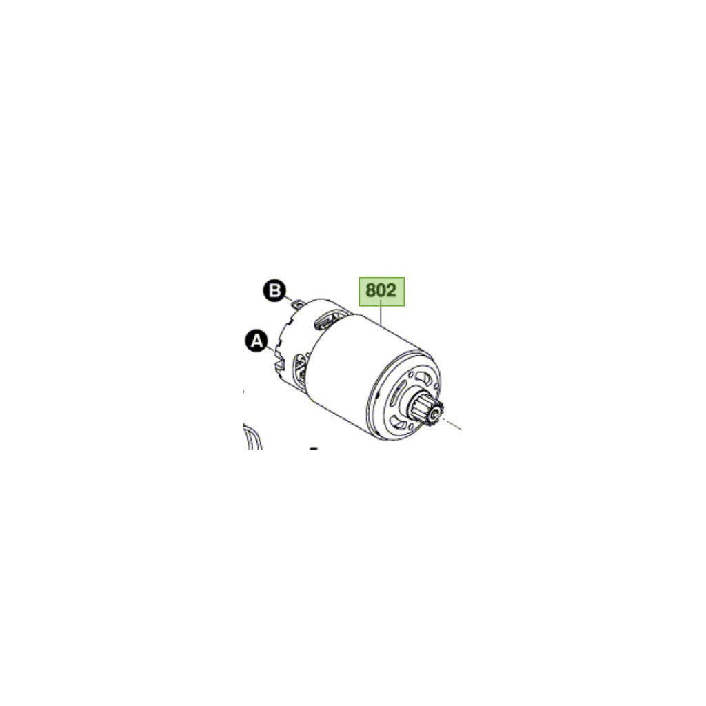  Bosch 1600A00JN9 Moteur Pour Perceuse PSR 1080LI, EasyDrill 1200