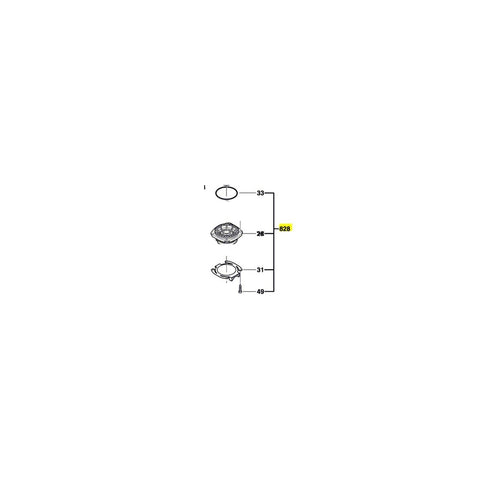 Bosch Flasque De Palier Pour Meuleuse 125mm (1605805079)