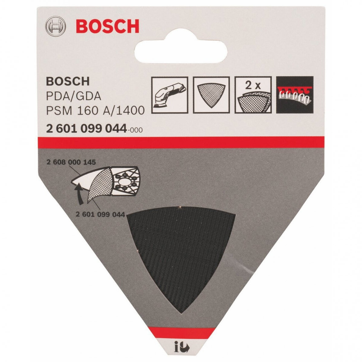  Bosch 2601099044 Patin De Ponçage De Rechange PDA180, PDA180E, PDA240E, GDA280E