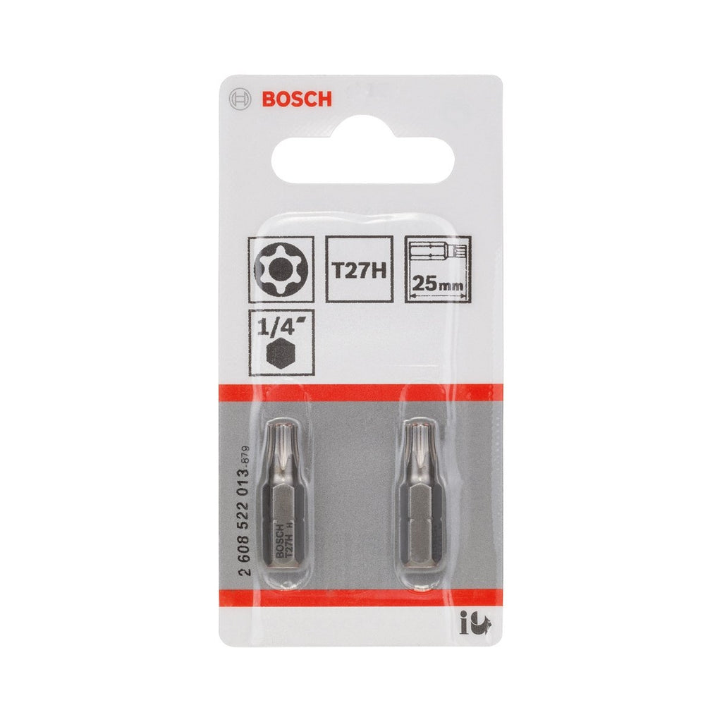  Bosch 2608522013 Embouts De Vissage 25mm Security Torx T27H