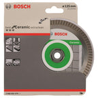  Bosch 2608602479 Disques à Tronçonner ø125mm Diamantés Best For Ceramic Extra Clean Turbo