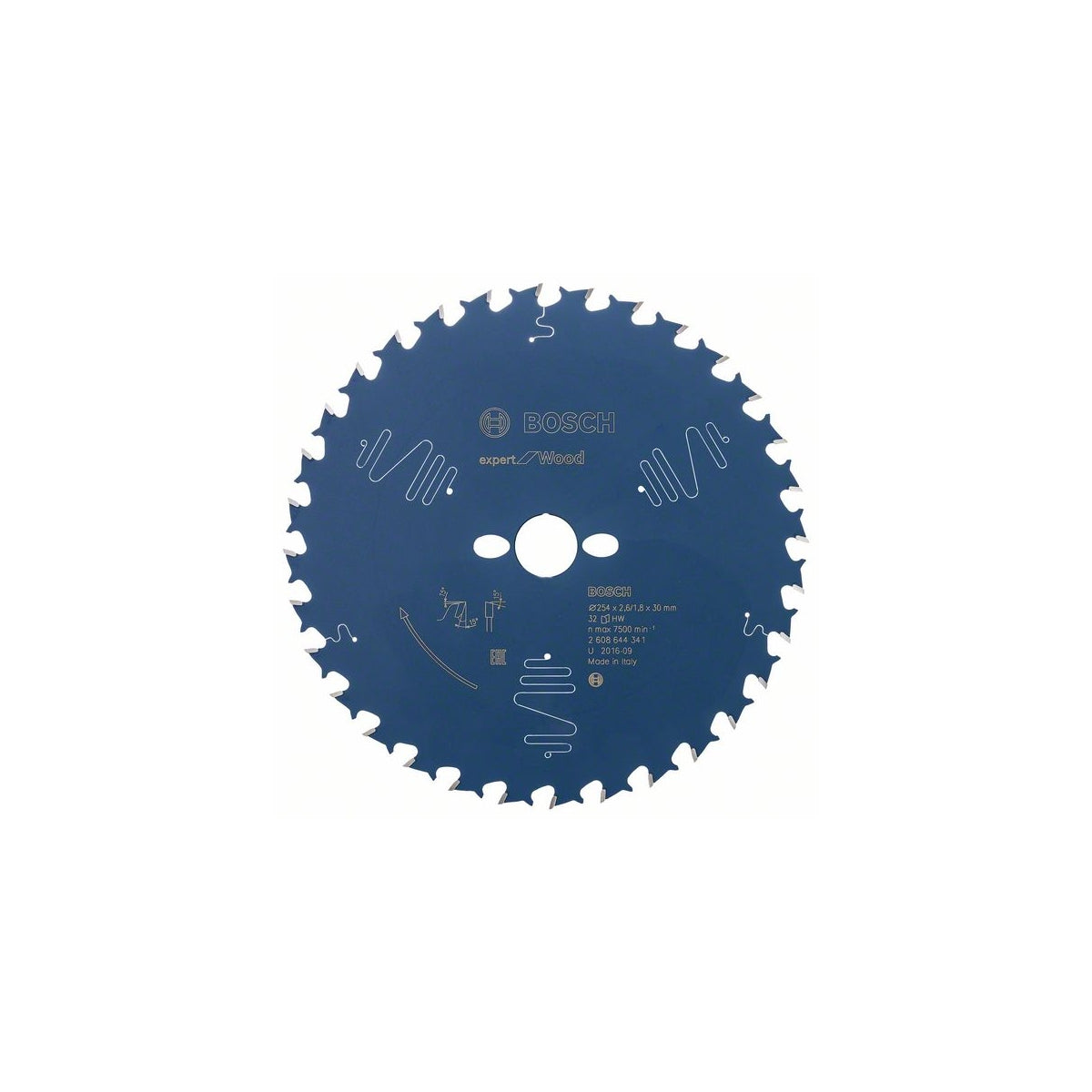  Bosch Lame ø254x30x2.6/1.8mm (32Dts) Expert For Wood (2608644341)