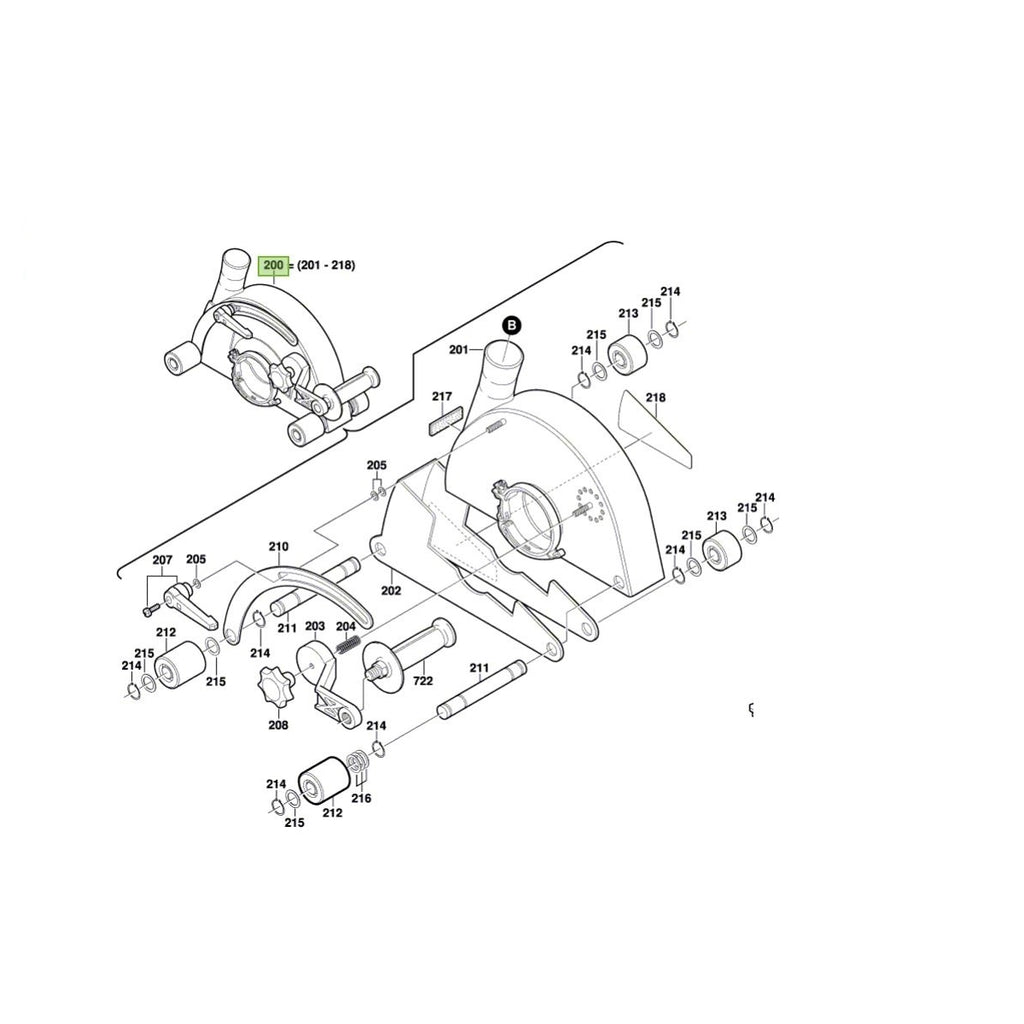  Bosch 3605500127 Capot De Protection GNF65A