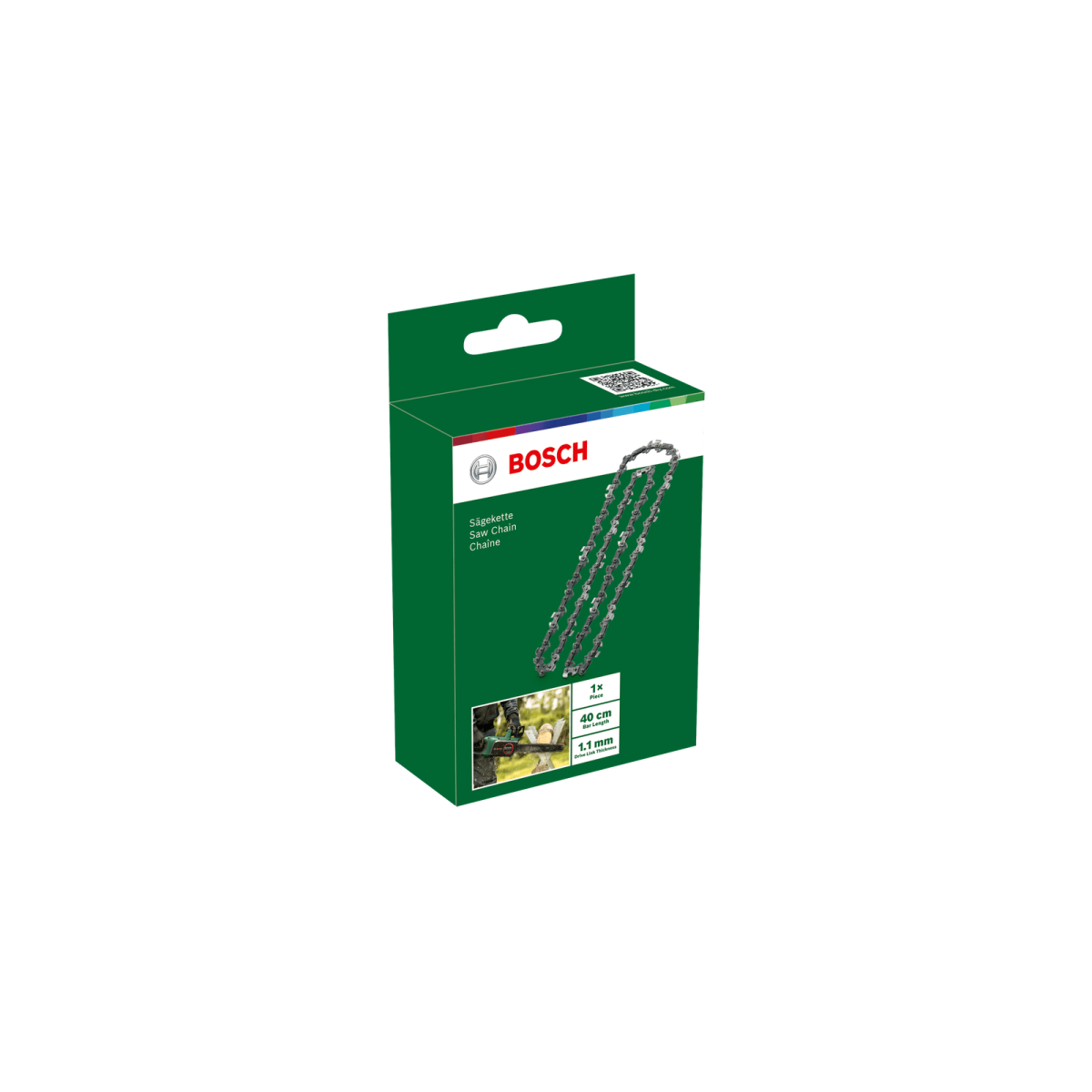  Bosch Chaîne De Tronçonneuse 40 Cm (1,1 Mm) F016800258
