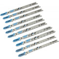  Bosch Coffret De 10 Lames De Scie Sauteuse Basic For Metal (2607010631)