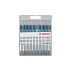  Bosch Coffret De 10 Lames De Scie Sauteuse Basic For Metal (2607010631)