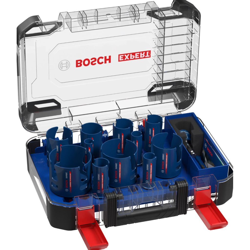  Bosch Coffret De 11 Scies Trépans Carbure EXPERT & 1 Couteau Suisse Offert (2608900489)