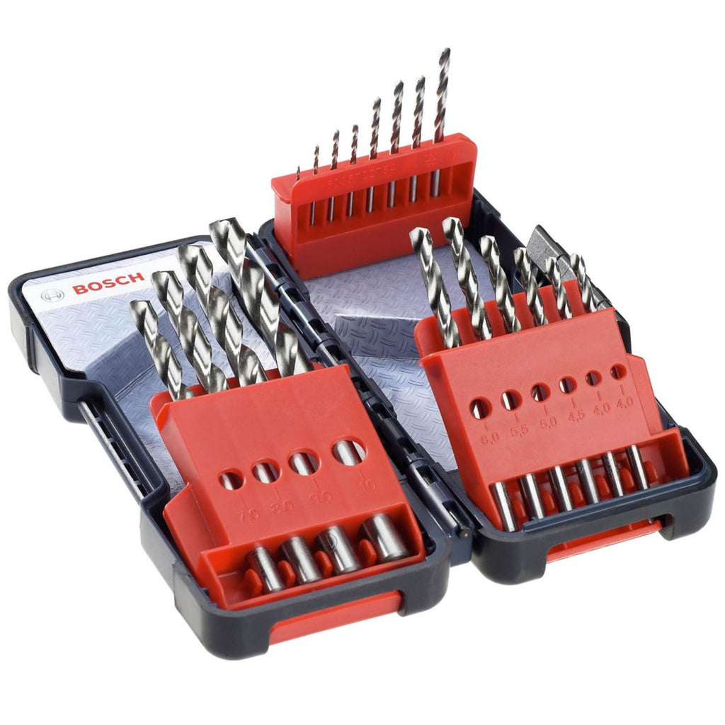  Bosch Coffret De 18 Forets à Métaux HSS-G ø1 à 10mm ToughBox (2607019578)