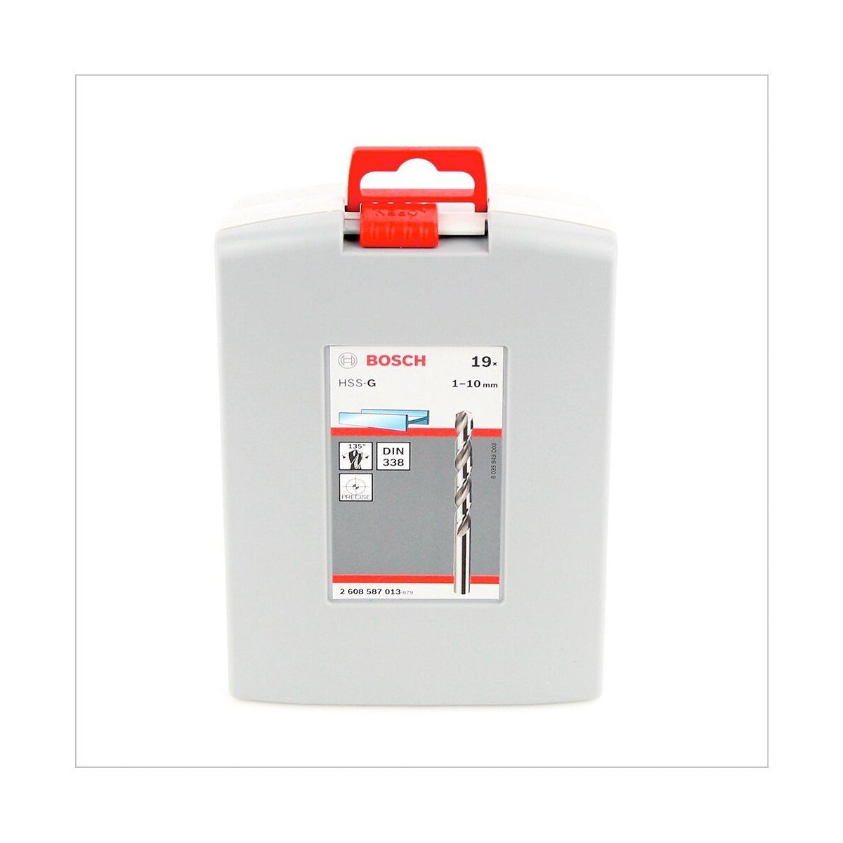  Bosch Coffret De 19 Forets à Métaux HSS-G 1.0 à 10.0 Mm (2608587013)