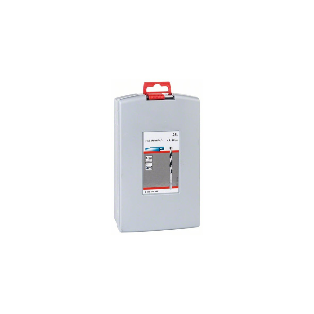  Bosch Coffret De 25 Forets à Métaux Point TeQ ø1 à 13mm (2608577352)