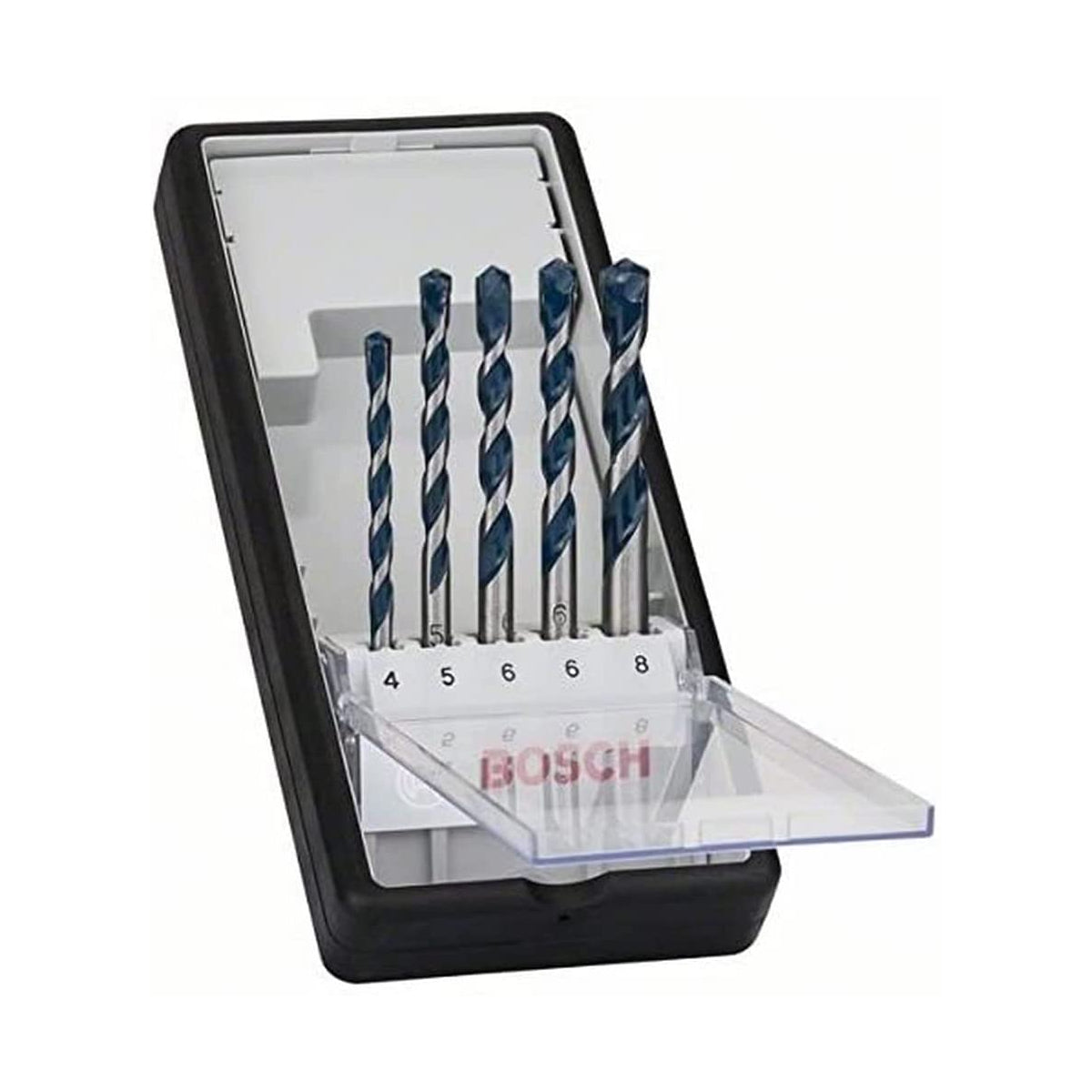  Bosch Coffret De 5 Forets Béton Robustline CYL-5: 4 à 8mm (2608588165)