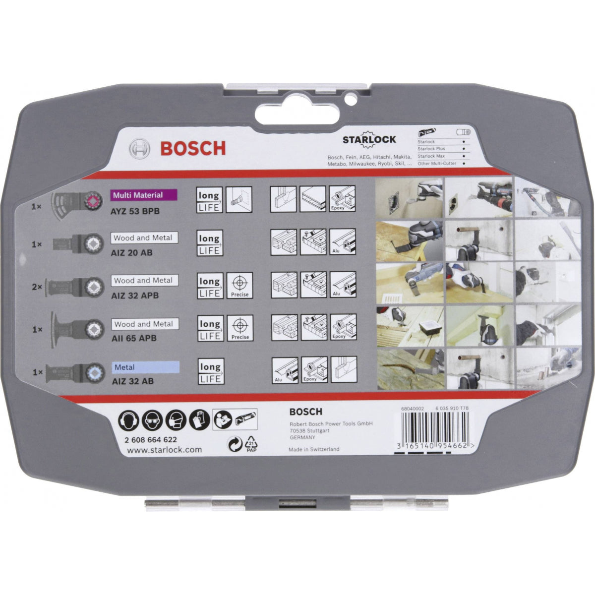  Bosch Coffret Starlock Electricien 6pces (2608664622)