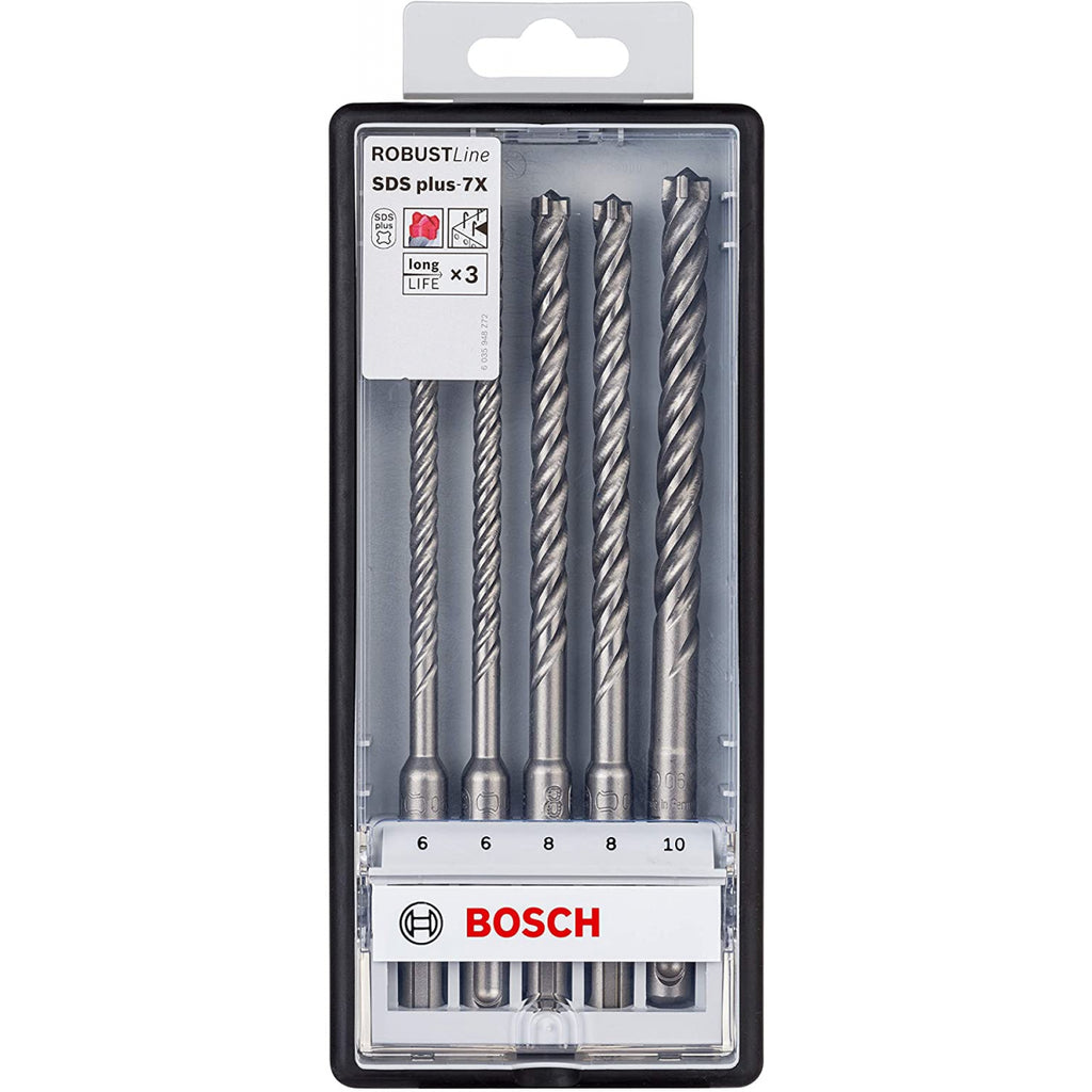 Bosch Coffrets De 5 Forets SDS Plus-7X (2608576200)