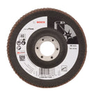  Bosch Disque à Lamelles ø125mm Pour L'inox Version Bombée