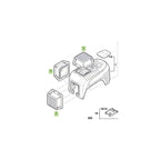  Bosch Fenêtre Pour Laser Rouge GLL 3-80 C (1600A00NN4)