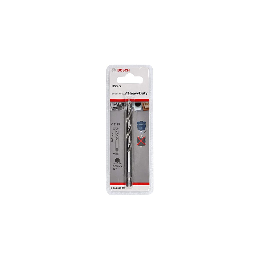  Bosch Foret De Centrage Plus HSS-G ø7,15 X 85 Mm (2608594254)