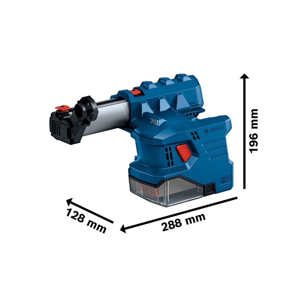  Bosch GBH 18V-22 & GDE 18V-22 Perforateur, Burineur Sans Fil SDS+ 18V 1.9J Avec L-Boxx 136 (0611924004)