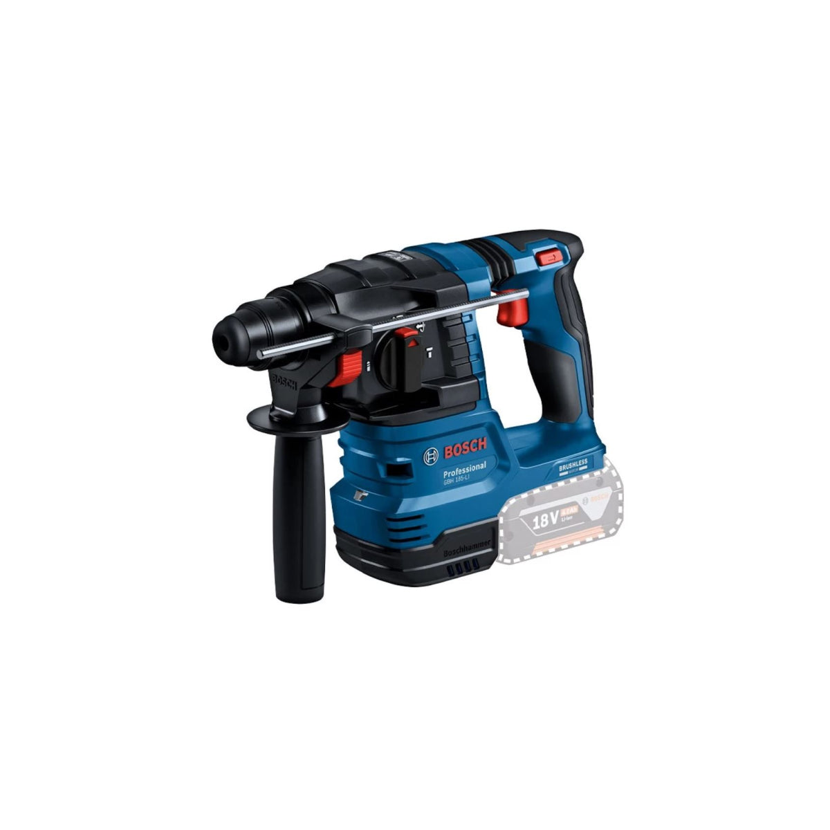  Bosch GBH 18V-22 & GDE 18V-22 Perforateur, Burineur Sans Fil SDS+ 18V 1.9J Avec L-Boxx 136 (0611924004)