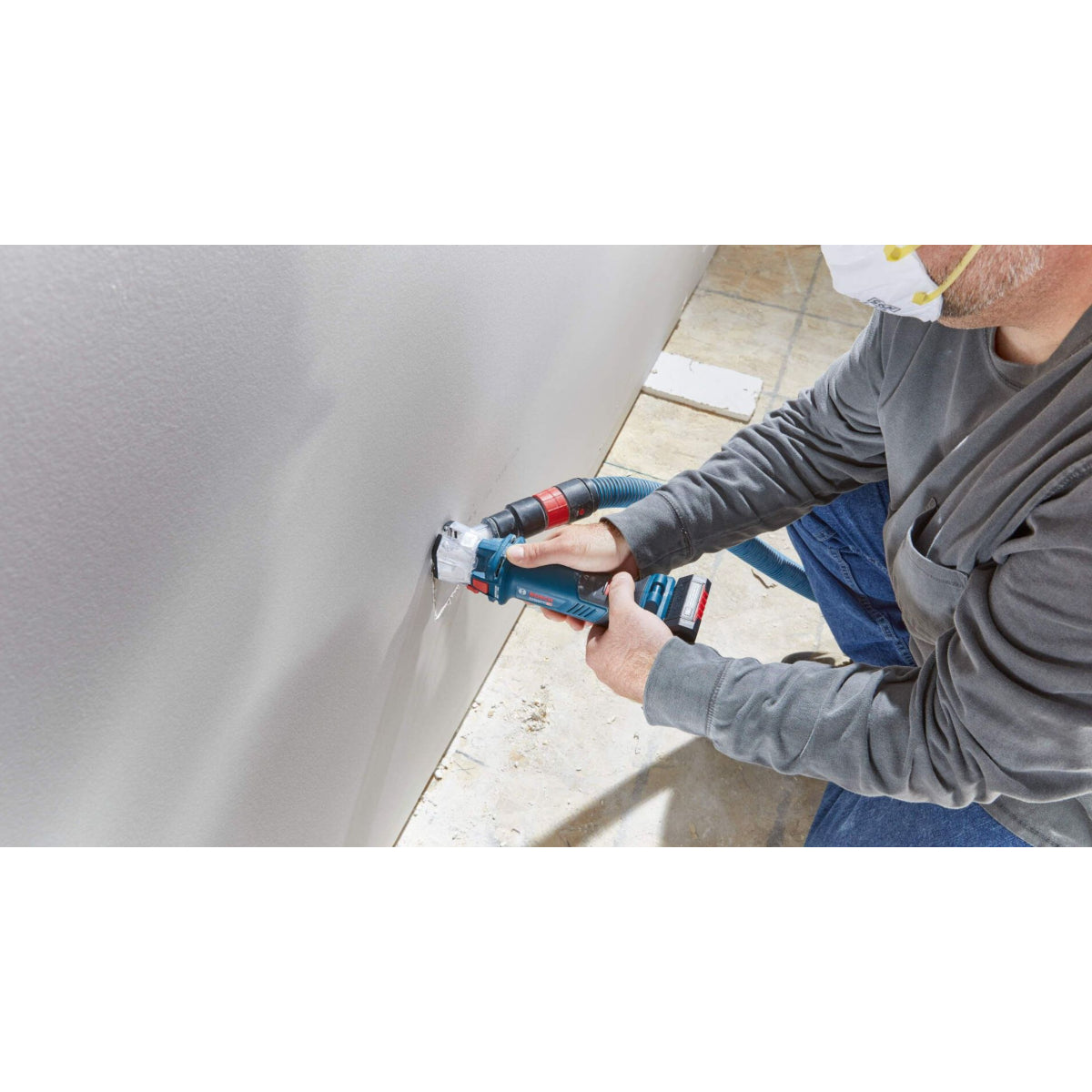  Bosch GCU 18V-30 Fraiseuse Pour Plaques De Plâtre Solo Carton (06019K8000)