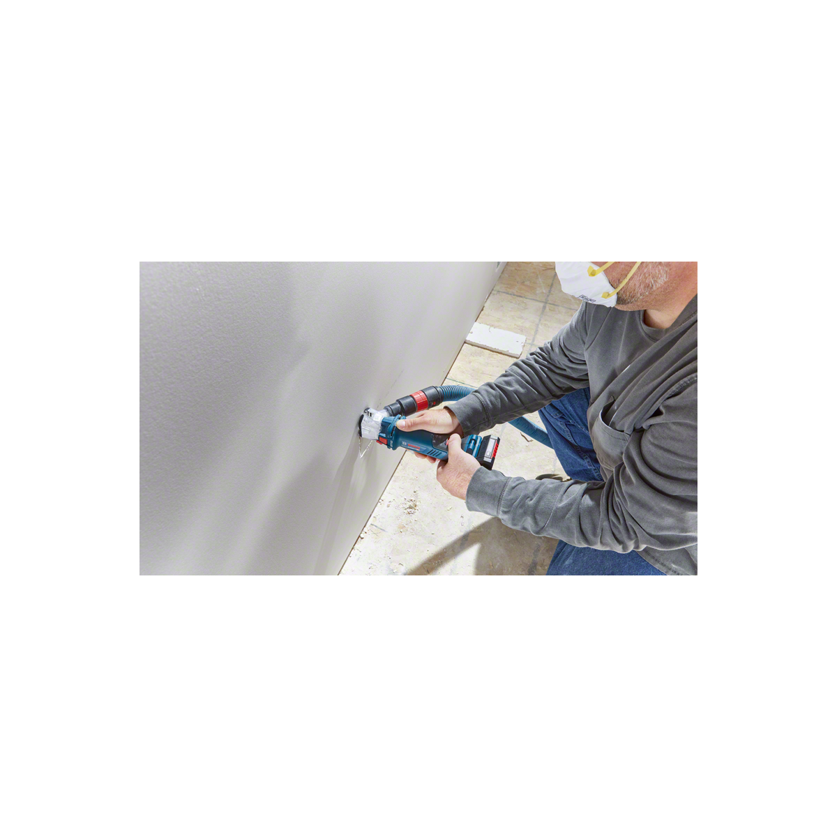  Bosch GCU 18V-30 Fraiseuse Pour Plaques De Plâtre Solo Carton (06019K8000)