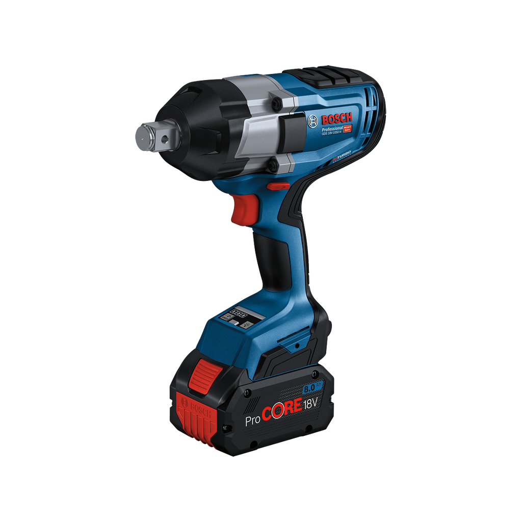  Bosch GDS 18V-1050 H Boulonneuse Sans-fil 18V 1050Nm 2x8.0Ah ProCORE Avec Coffret L-Boxx (06019J8502)