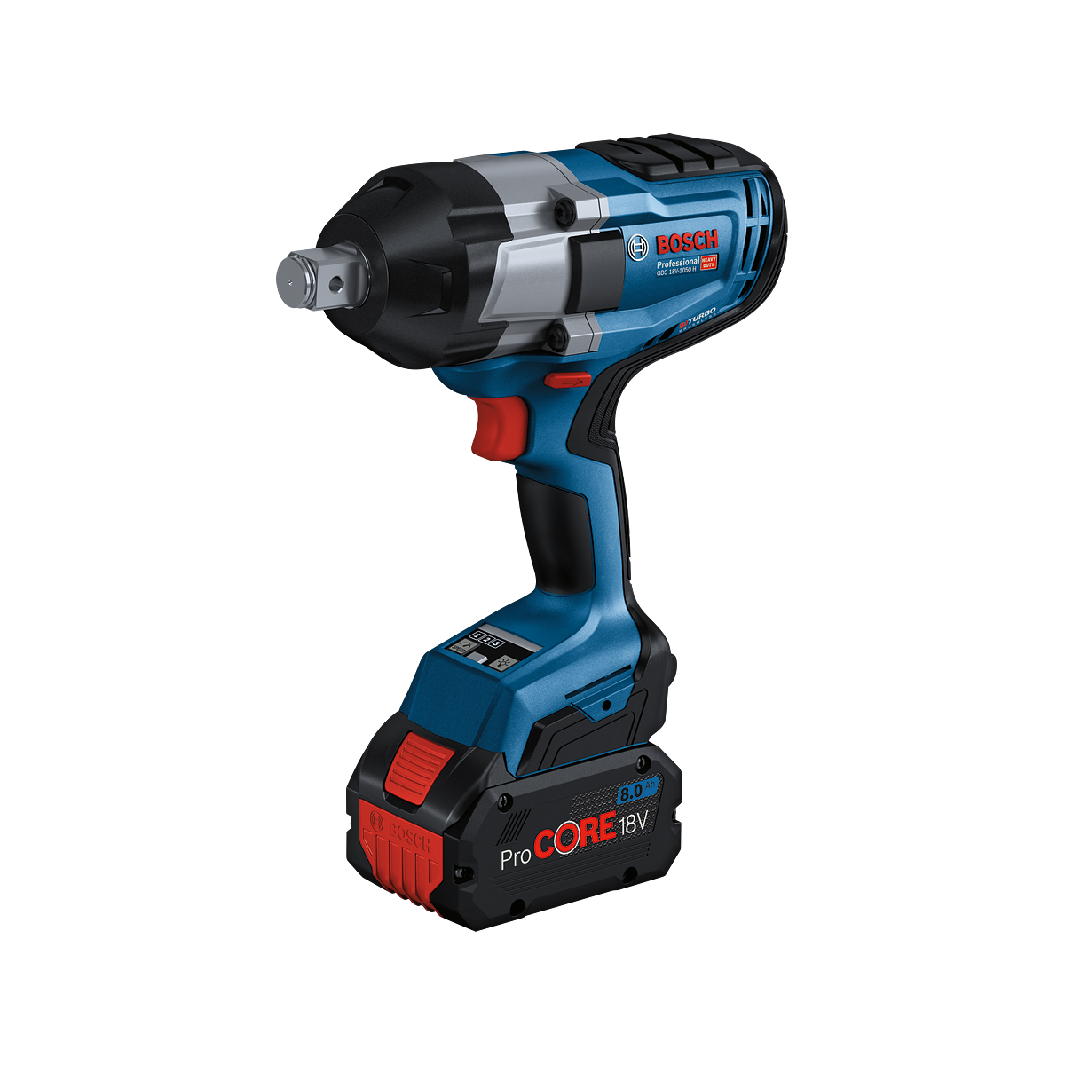  Bosch GDS 18V-1050 H Boulonneuse Sans-fil 18V 1050Nm 2x8.0Ah ProCORE Avec Coffret L-Boxx (06019J8502)