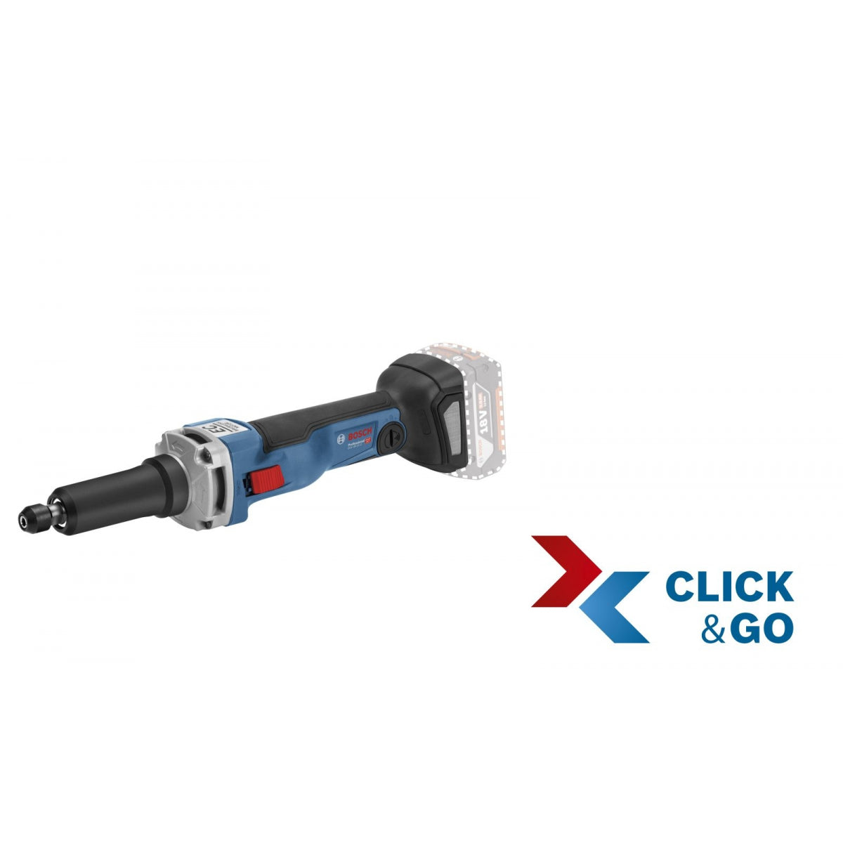  Bosch GGS 18V-23 LC Professional Meuleuse Droite Sans Fil + L-Boxx (0601229100)