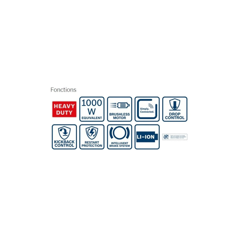  Bosch GGS 18V-23 LC Professional Meuleuse Droite Sans Fil + L-Boxx (0601229100)