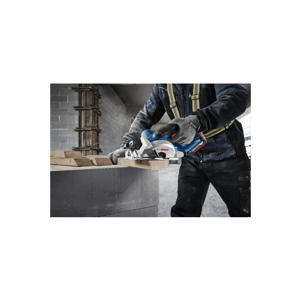  Bosch GKS 18V-51 Professional Scie Circulaire Sans Fil Machine ø140mm (06019M3120)