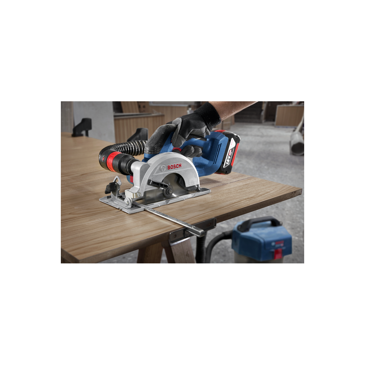  Bosch GKS 18V-51 Professional Scie Circulaire Sans Fil Machine ø140mm (06019M3120)